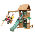 KidKraft Windale Wooden Cedar Swing Set