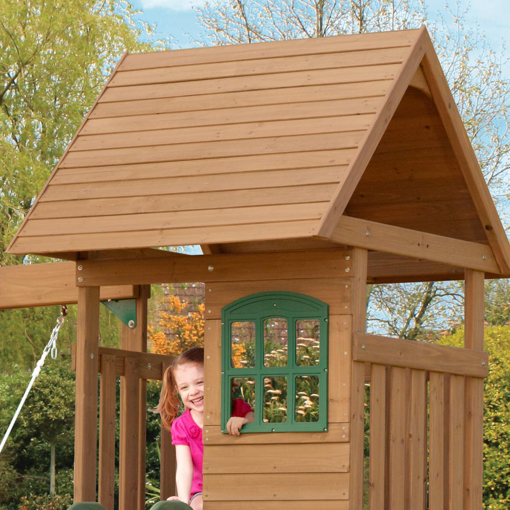 KidKraft Windale Wooden Cedar Swing Set
