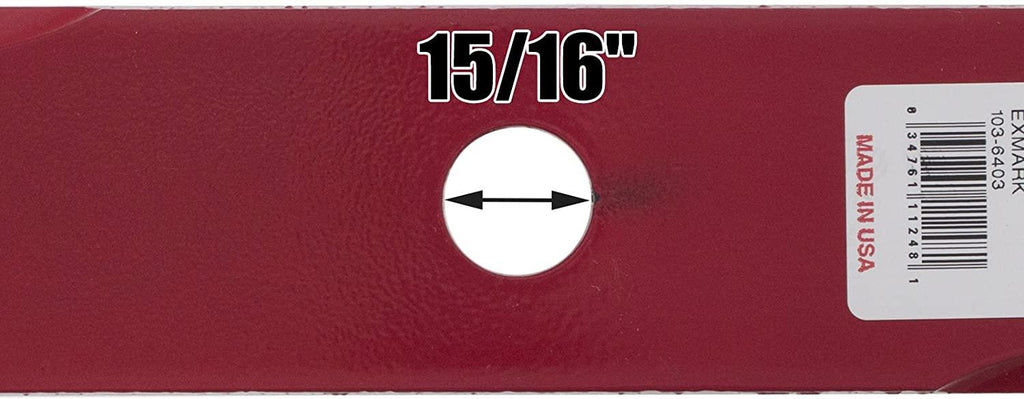 Rotary Set of 9 11248 Notched High Lift Blades