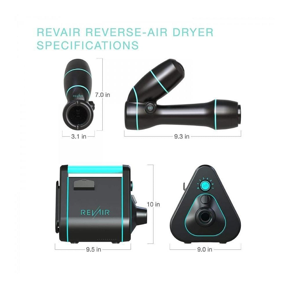 Reverse-Air Hair Dryer | Easily Dry And Straighten Hair
