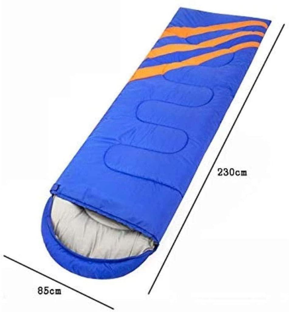FSGHJJKN Sleeping Bag with Compression Sack, Lightweight and Waterproof for Warm & Cold Weather, Comfort for Autumn and Winter Camping/Traveling/Hiking/Backpacking, Adults & Kids