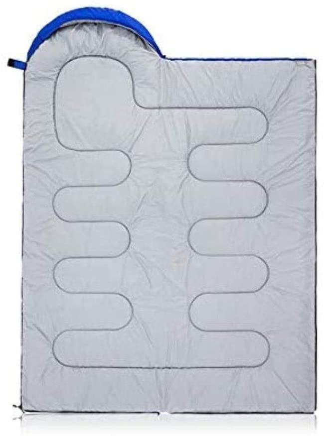 FSGHJJKN Sleeping Bag with Compression Sack, Lightweight and Waterproof for Warm & Cold Weather, Comfort for Autumn and Winter Camping/Traveling/Hiking/Backpacking, Adults & Kids