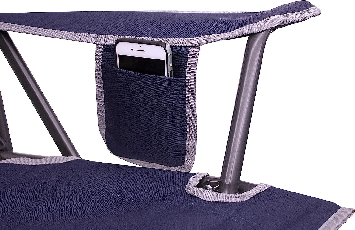 GCI Outdoor Comfort Pro Rocker Collapsible Rocking Chair &amp; Outdoor Camping Chair, Indigo