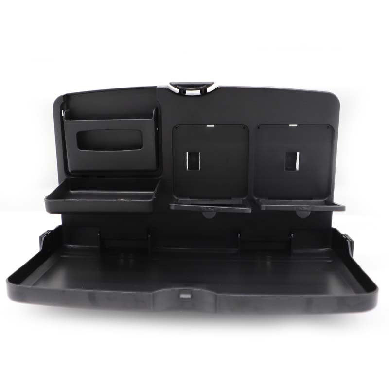 Upgrade Your Car's Interior with this Multifunctional Tray Desk - Perfect for Eating, Drinking, and Storing!