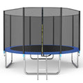 Famistar 14FT Trampoline with Safety Enclosure Net, ASTM Approved Jump Recreational Trampoline, Combo Bounce Outdoor Backyard Trampoline for Kids Adults Family (Up to 4-5 Kids)