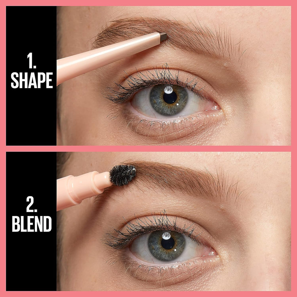 Maybelline New York Total Temptation Eyebrow Definer Pencil, Soft Brown, 1 Count