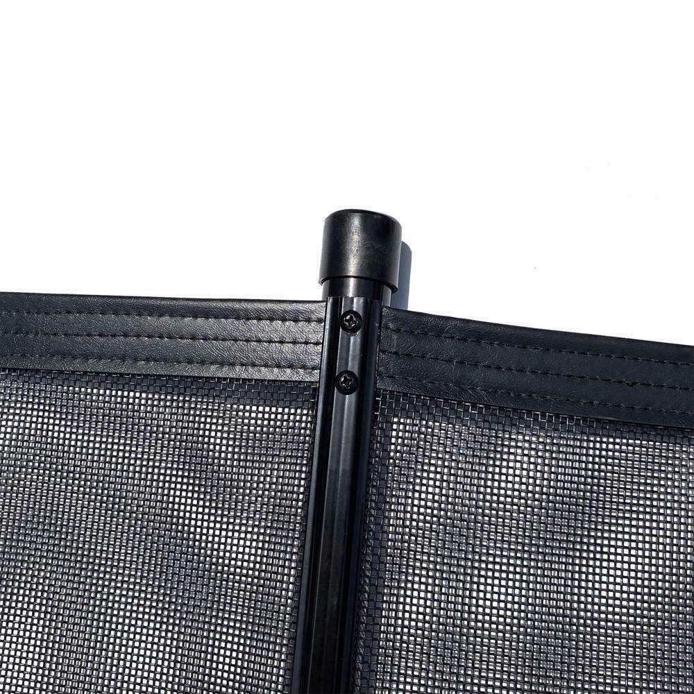 4x12 Ft Outdoor Pool Fence with Section Kit Removable Mesh Barrier for Pools