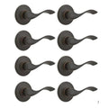 Balboa Venetian Bronze PassaHall/Closet Door Lever (8-Pack)