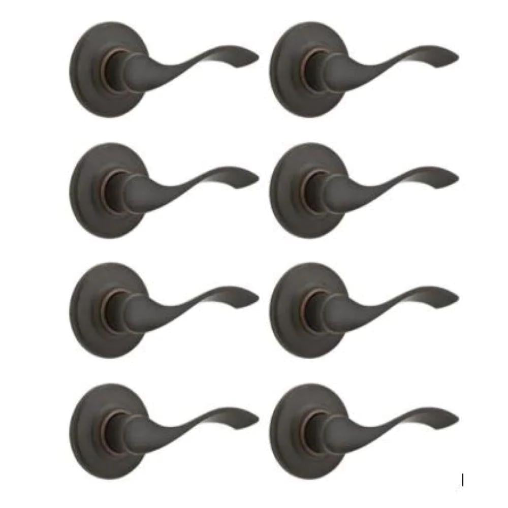 Balboa Venetian Bronze PassaHall/Closet Door Lever (8-Pack)