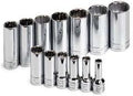 SK Hand Tools 4453 Socket Set 3/8in. Drive 13pc Sae Deep 12 Point
