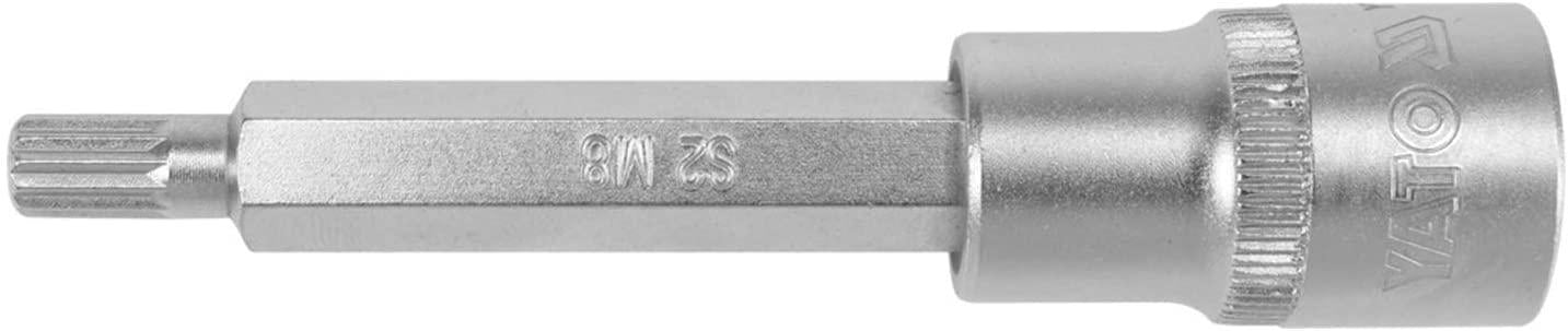 Yato Yt-04352 Socket Bit |Hand Tools|Socket Bit|Hexagonal Socket|Wrench Socket|Industrial Tools|Professional Tools|Mechanical Tools|Automobile Tools