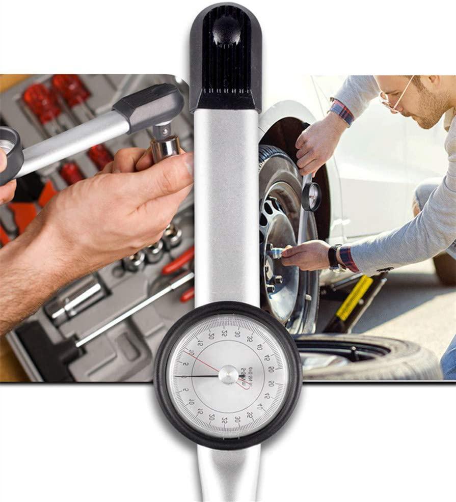 HAND TOOLS Spanners Wrenches 1/4'' Inch Drive Dial Torque Wrench Dual Scale Wrench High Precision Adjustable Torch Force Tester (2-10N.m) Hand Tools wrenches set