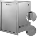 BBQ Island Slide Out Trash Propane StoraDrawer  Steel 16"x22"