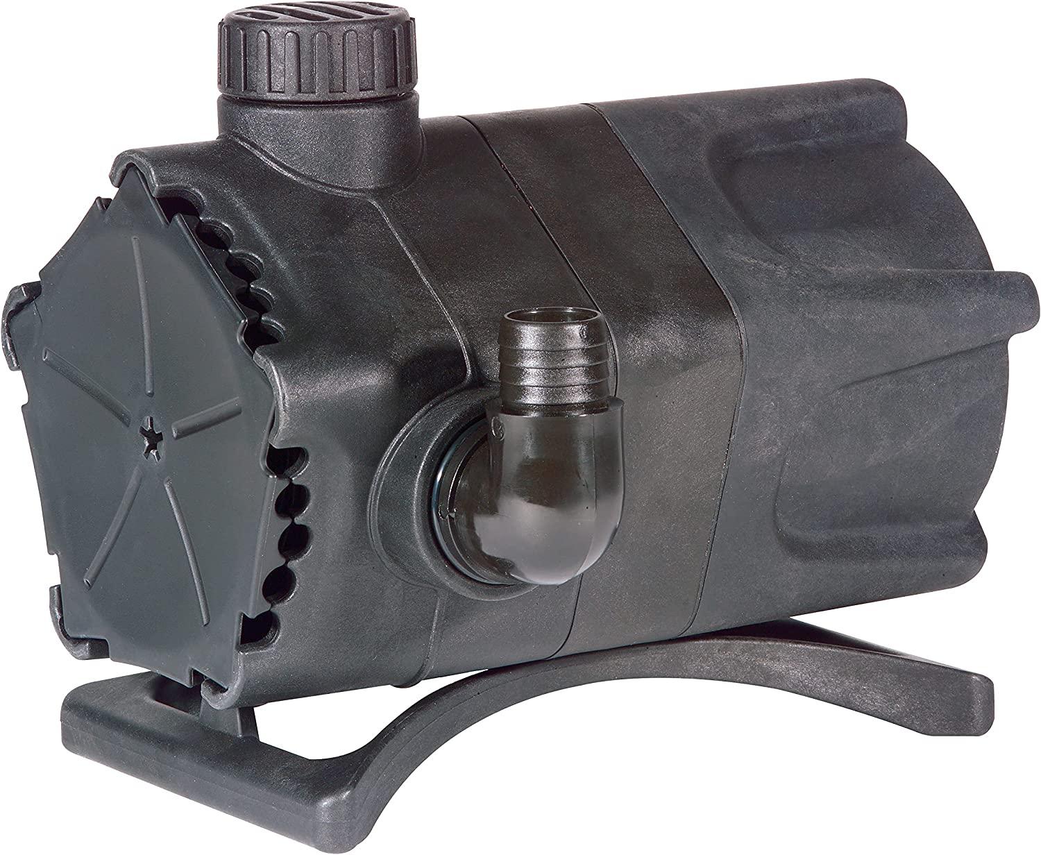 Little Giant 566407 WGP-95-PW Dual DischarDirect Drive Submersible Waterfall and Pond Pump, 700 Watts, 4,280 GPH