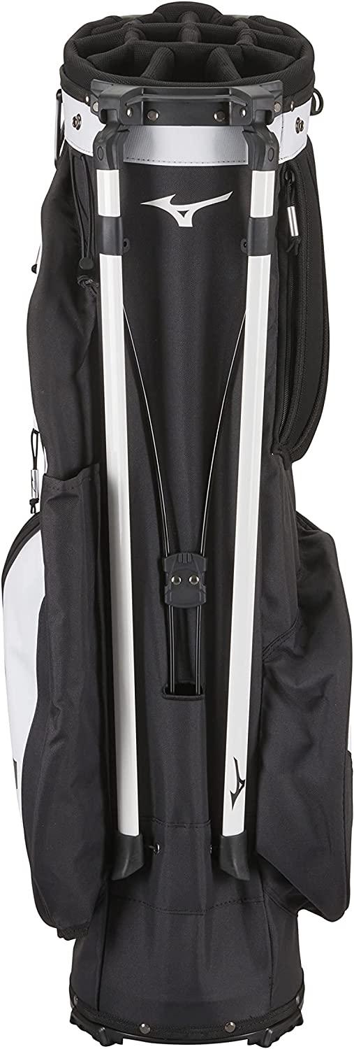 Mizuno BR-DX 14-Way Hybrid Golf Stand Bag | 14 Way Top Cuff | Full Length Dividers| Dual Shoulder Straps | Full Length Stand Legs | LarInsulated Cooler