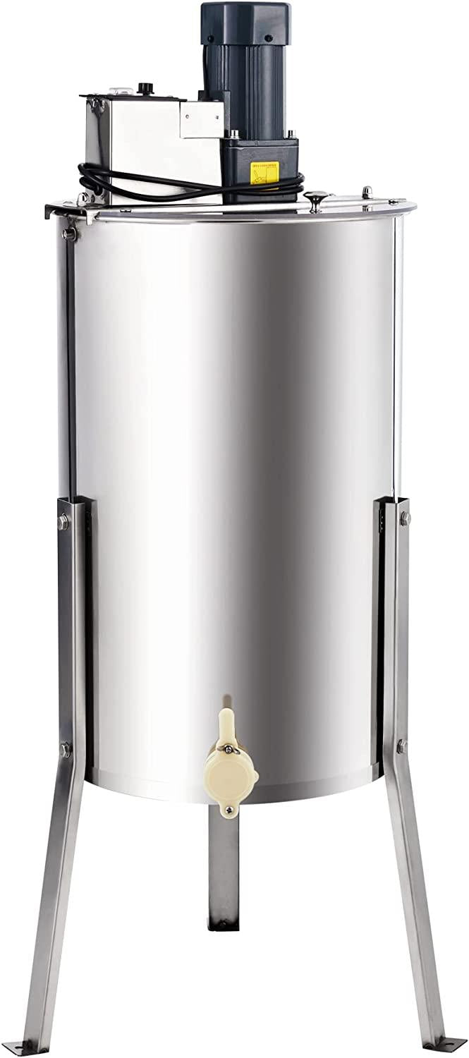 LETRA Electric Honey Extractor Separator,  Steel Honeycomb Spinner, Honeycomb Bee Frame Spinner Beekeeping Extraction Apiary CentrifuEquipment