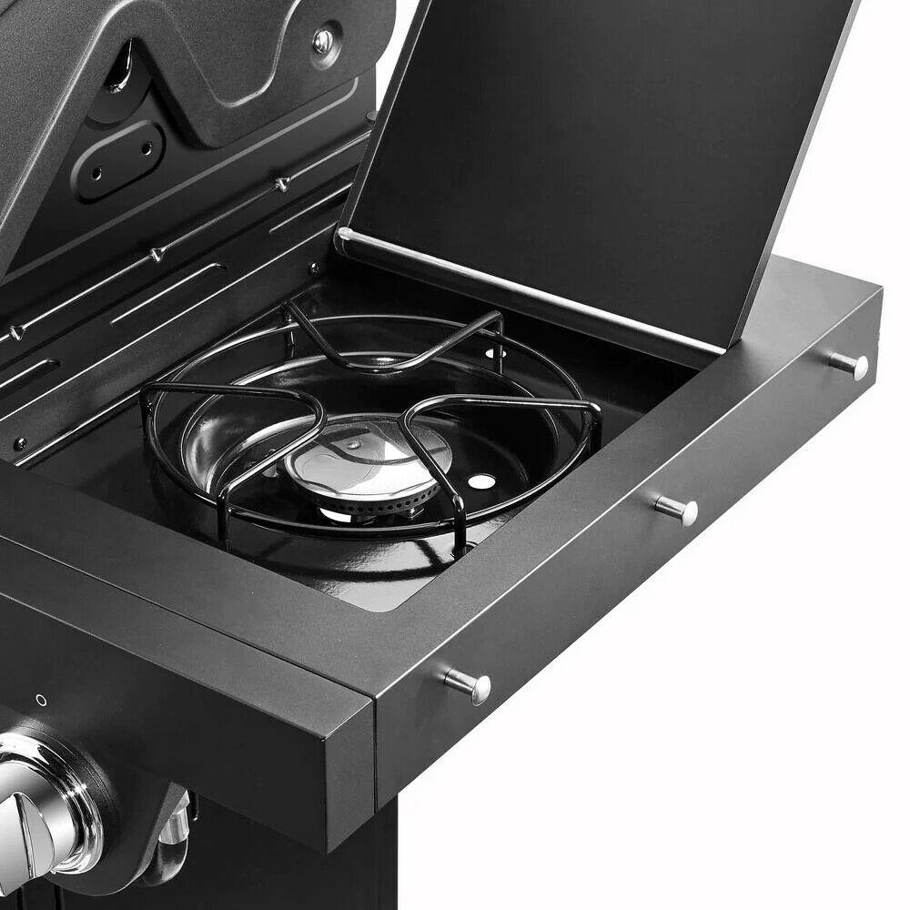 Natural Gas Grill - Side Burner Premier 5-Burner  Steel