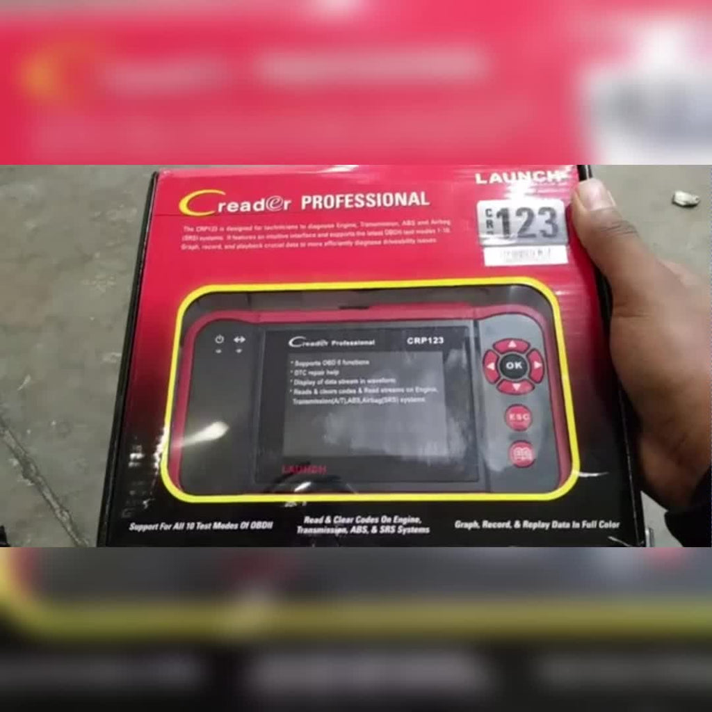 LAUNCH CRP123E OBD2 Scanner - ENG/ABS/SRS/AT Diagnostic Scan Tool With Oil/Throttle Reset/SAS Reset,Battery Test,AutoVIN,Car Code Reader For All Cars