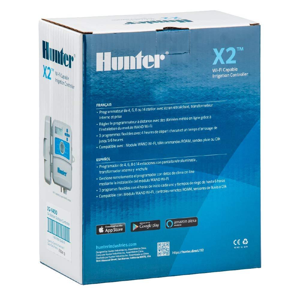 Hunter Company Hydrawise X2 6-Station Outdoor Irrigation Controller (X2-600)