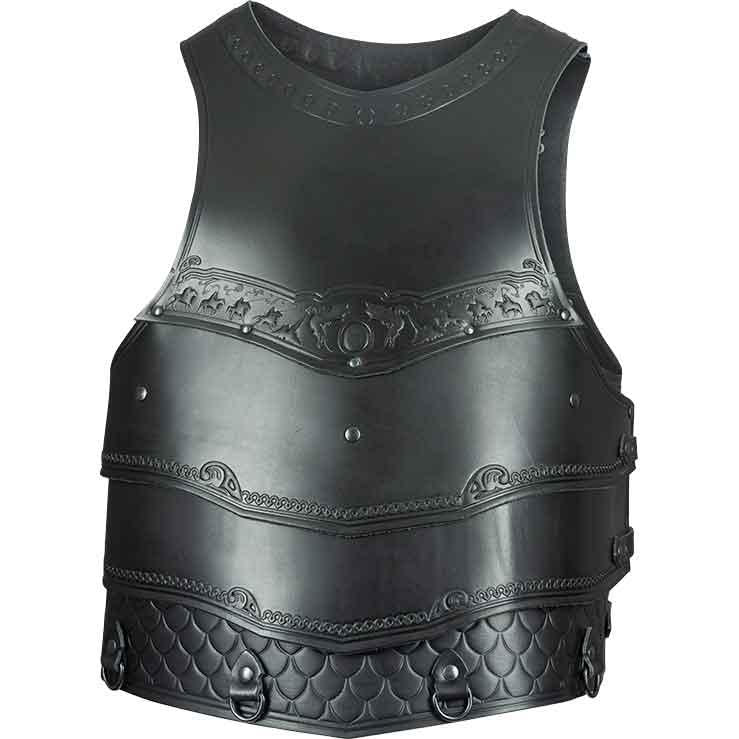 Gawain Cuirass in Black | Leather by Medieval Collectibles