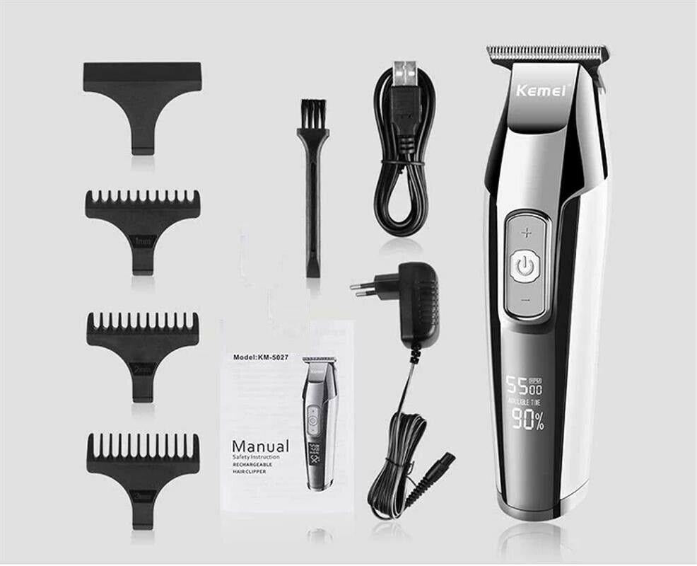 Hair Trimmer 240V Cordless Electric Clipper Oil Head Beard Shaver Cutting Tools