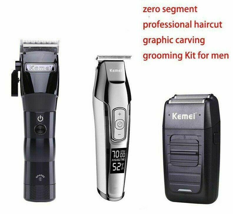 Hair Trimmer 240V Cordless Electric Clipper Oil Head Beard Shaver Cutting Tools