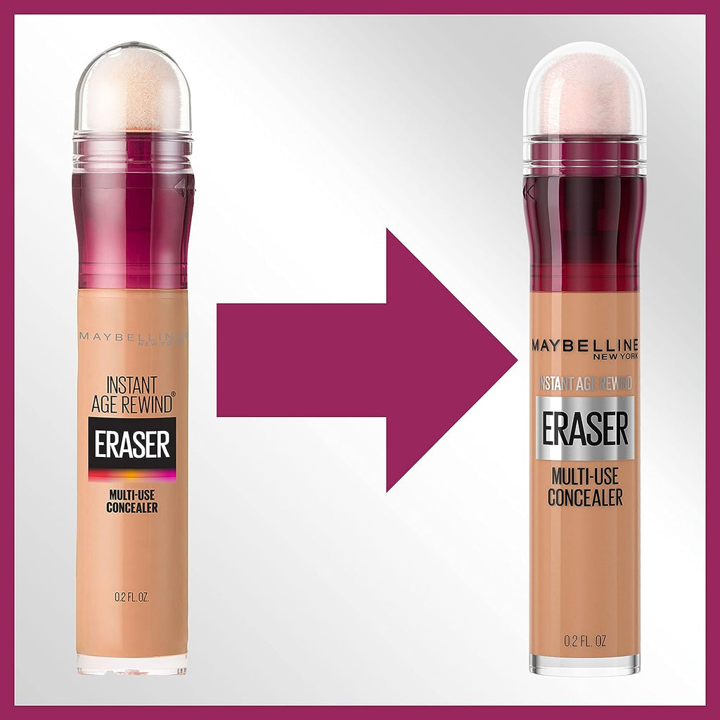 Maybelline New York Instant Age Rewind Eraser Dark Circles Treatment Multi-Use Concealer, 146.5, 1 Count (Packaging May Vary)