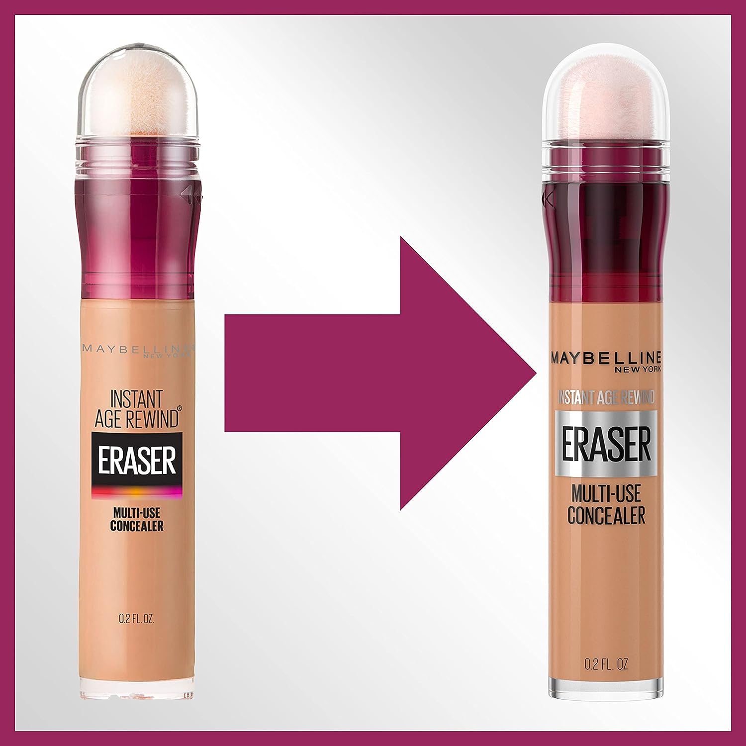 Maybelline New York Instant Age Rewind Eraser Dark Circles Treatment Multi-Use Concealer, 146.5, 1 Count (Packaging May Vary)