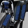 Car Seat Shoulder Pad Soft Cushion PU Leather Trim Crystal Bling Belt