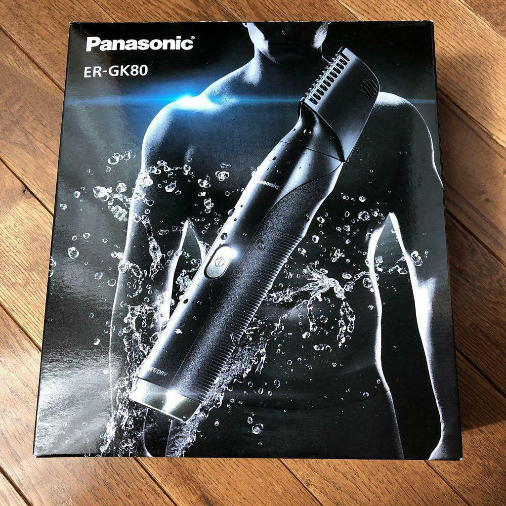 Panasonic ER-GK80-K body trimmer for men Bathing shave AC100V-240V New
