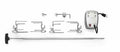 Grills 69231 Commercial Rotisserie Kit For 405/450/485/495/500 Steel