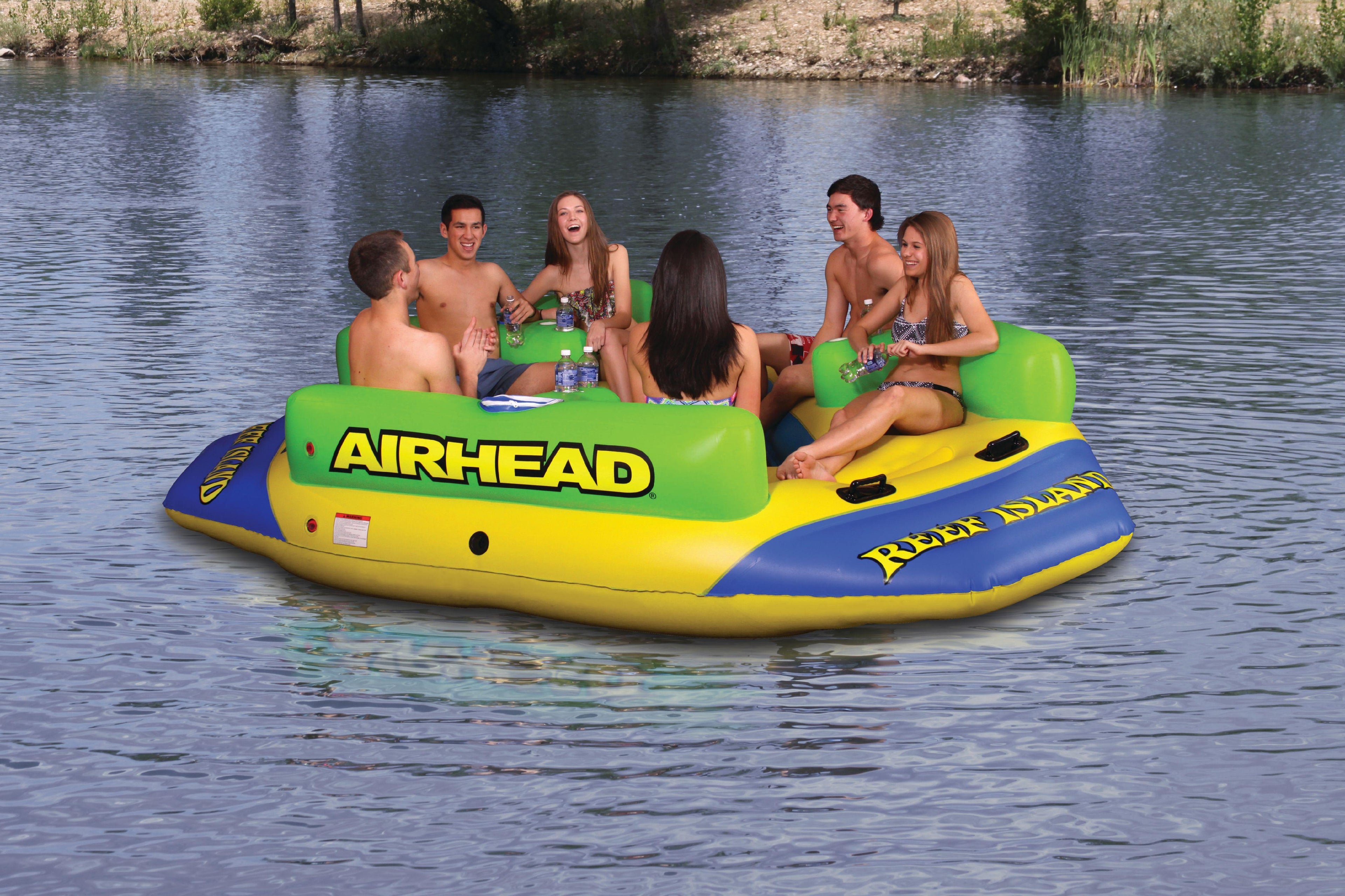 REEF ISLAND 6 PERSON FLOATING ISLAND 135 IN. X 127 IN. AHRI-6