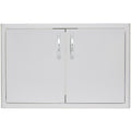 GRILLS 40"  STEEL BBQ DOUBLE ACCESS DOORS W/ PAPER TOWEL HOLDER