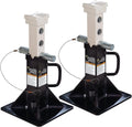Omega 32225B Black Heavy Duty Jack Stand - 22 Ton Capacity