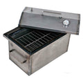 Smoker  BBQ Grill Firepit Meat Cooker Grilling Outdoor Portable Wood