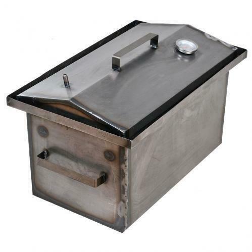 Smoker  BBQ Grill Firepit Meat Cooker Grilling Outdoor Portable Wood