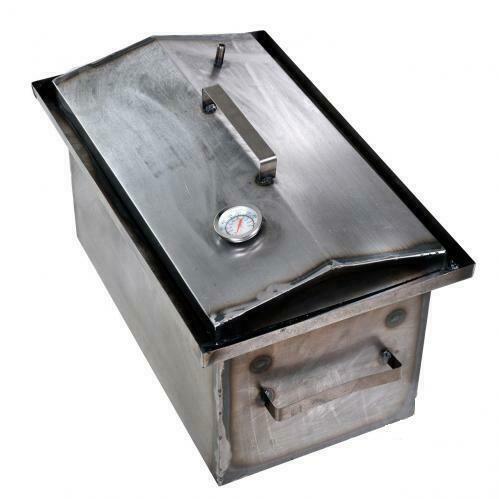 Smoker  BBQ Grill Firepit Meat Cooker Grilling Outdoor Portable Wood