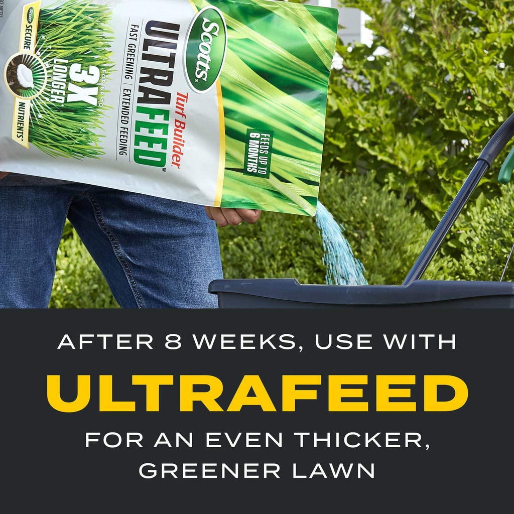 Scotts Turf Builder Triple Action - Combination Weed Control, Weed Preventer, and Fertilizer, 50 lbs., 10,000 sq. ft.