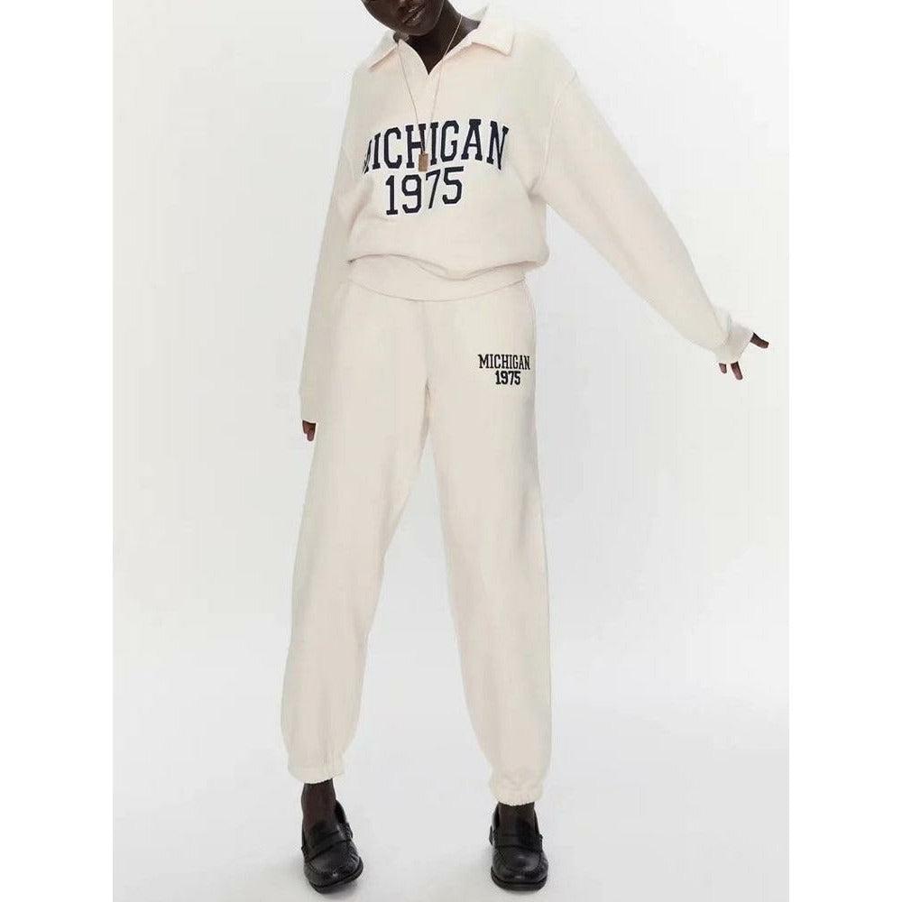 sport high waist jogging pants