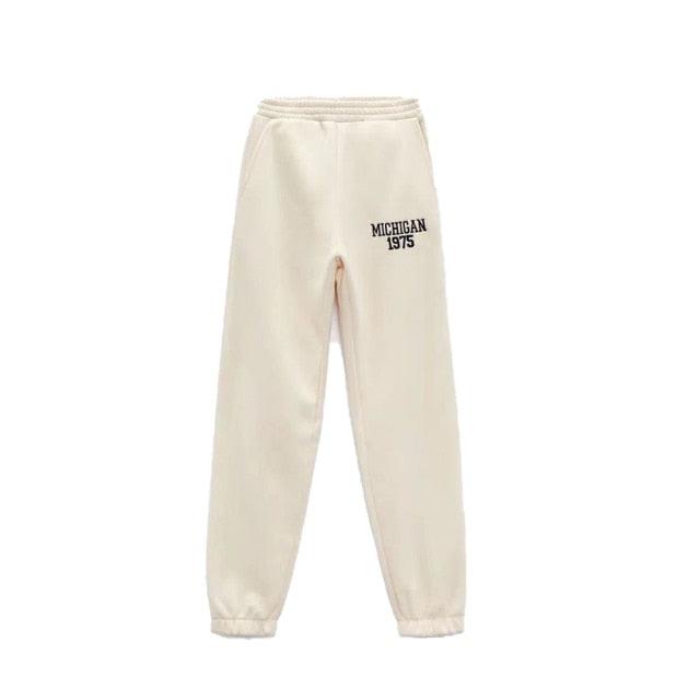 sport high waist jogging pants