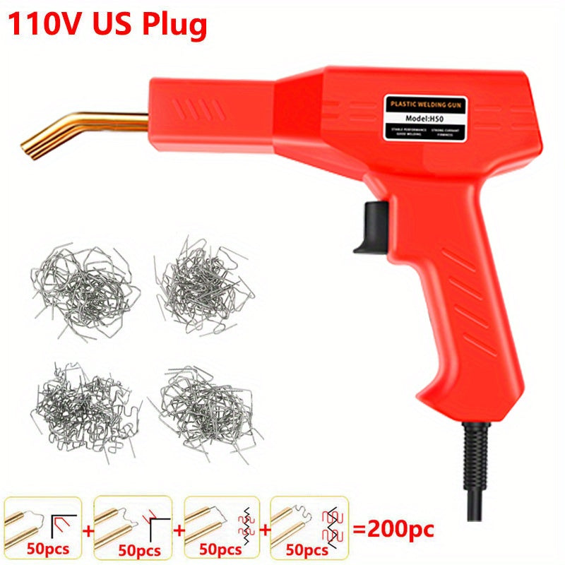 Hot Stapler Plastic Welding Machine Bumper Repair Kit Soldering Iron For Plastic Repair Car Bumper Repair Welding Gun