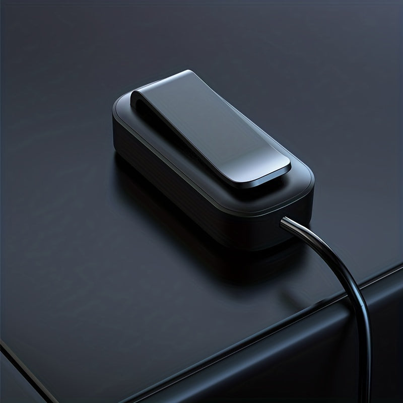 81W Fast Car CharThe Front And Rear Of The 6-port Expansion Car Are Charged Simultaneously 1 Type-C 2 USB 59.06inch Extension Cable Anti-slip Clamp