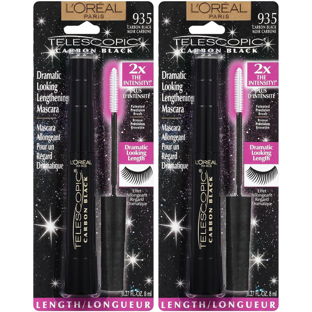 Telescopic Mascara Carbon Black 2 Pack