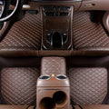 5pcs Waterproof Leather Car Floor Mats - Universal Full Set Auto Rugs For Interior Accessories