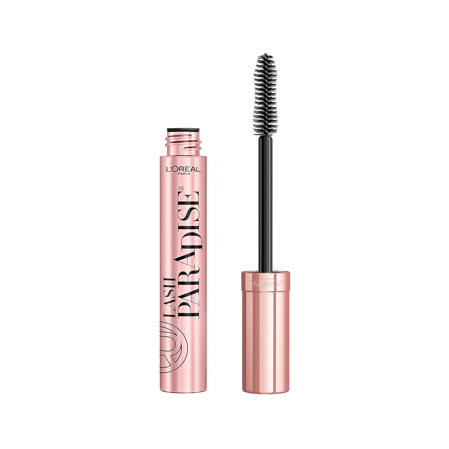 L'Oreal Paris Makeup Lash Paradise Mascara, Voluptuous Volume, Intense Length, Feathery Soft Full Lashes, No Flaking, No Smudging, No Clumping, Mystic Black, 0.28 Fl Oz (Pack of 1)