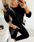 women's solid casual suit s-xl