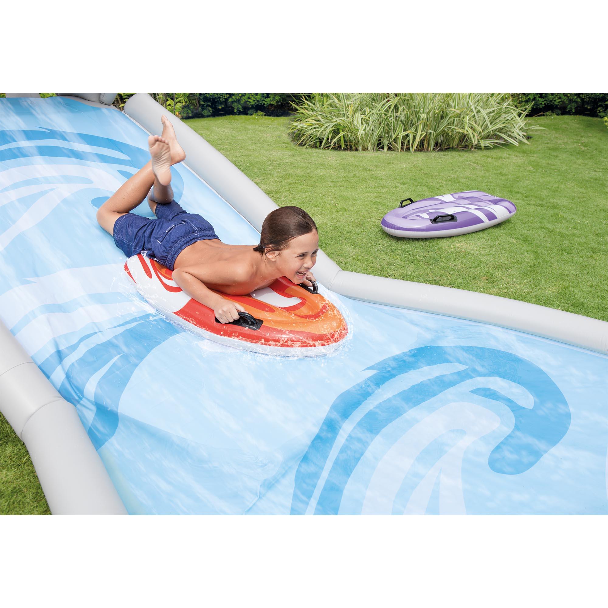 Surf 'N Slide Inflatable Kids Backyard Water Slide w/ Surf Riders (6 Pack)