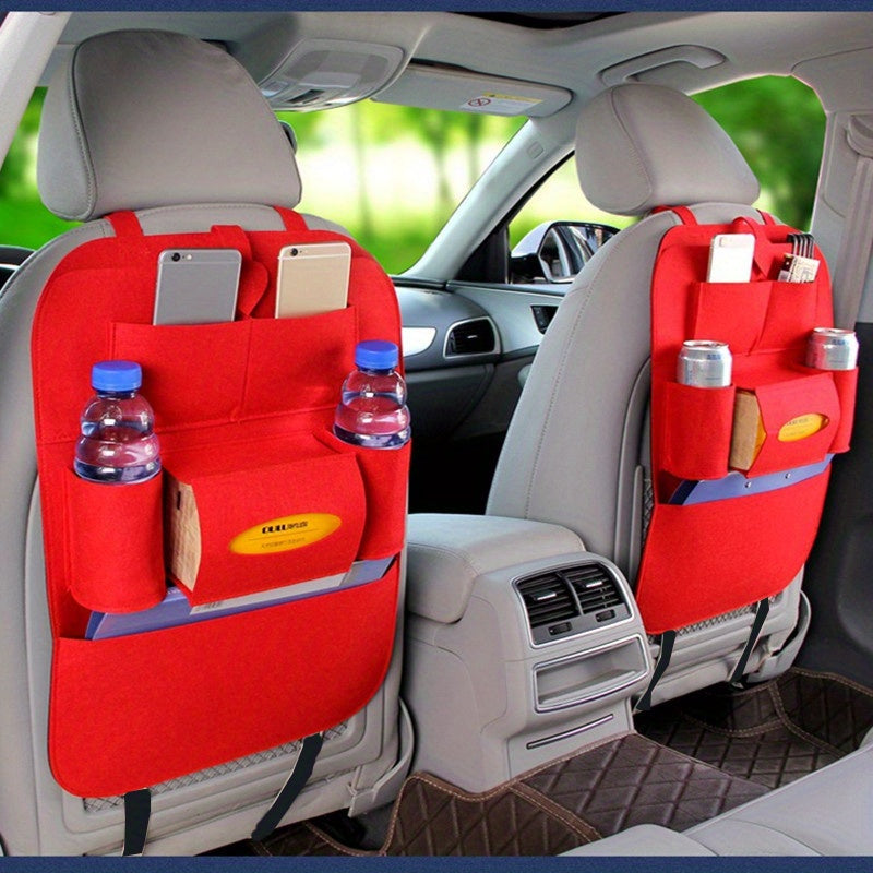 1pc Multifunctional Universal Auto Car Back Seat Organizer Holder Ceiling Hanging StoraBag