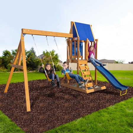Sportspower North Wooden Swing Set
