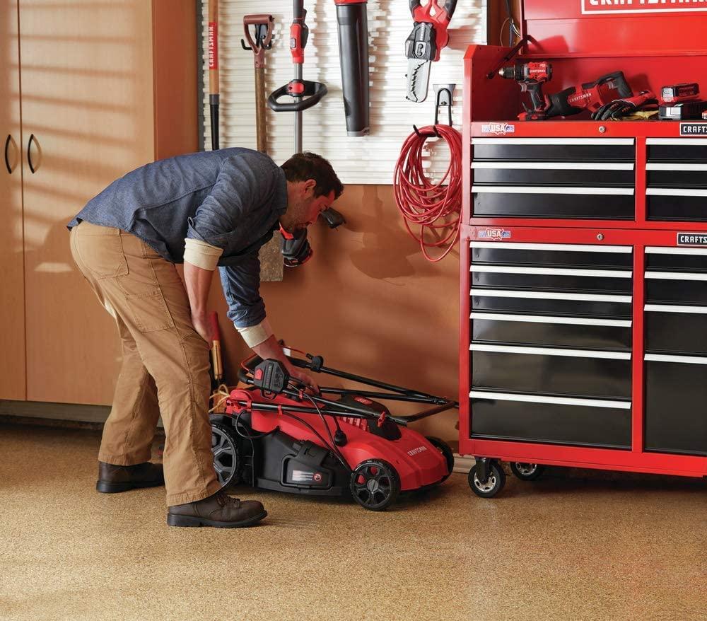 CRAFTSMAN Electric Lawn Mower, 20-Inch, Corded, 13-Ah (CMEMW213)